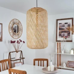 Luminaires Scandinaves-hofstein Suspension Batumi Noir, 1 lumière