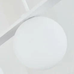 hofstein Suspension Beland Blanc, 4 lumières