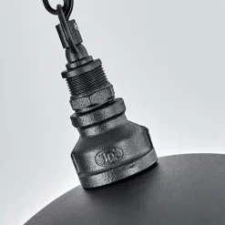 Lampes Dorées-hofstein Suspension Beles Noir, 1 lumière