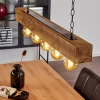 Lampes Vintages & Rétros-hofstein Suspension Berat Brun, Noir, 5 lumières