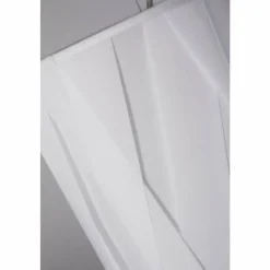 Lampes En Tissu-Luminaires Bernd Unrecht Suspension Bernd Unrecht Cross Blanc, 1 lumière