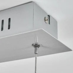 hofstein Suspension Bernese LED Nickel mat, 3 lumières* Suspensions