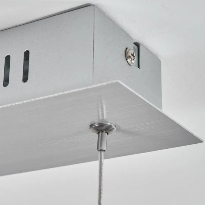 hofstein Suspension Bernese LED Nickel mat, 3 lumières* Suspensions