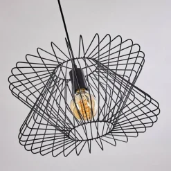 Lampes Industrielles-hofstein Suspension Bischkek Noir, 1 lumière