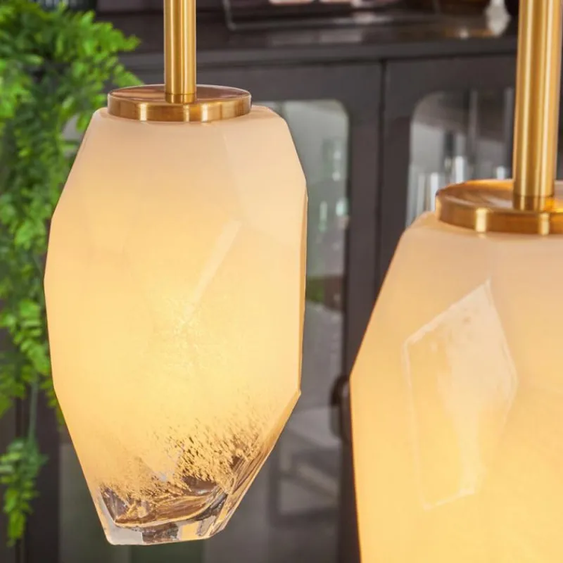 hofstein Suspension Bocayuva Laiton, 4 lumières* Suspensions