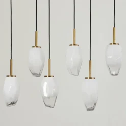 hofstein Suspension Bocayuva Noir, 6 lumières* Suspensions