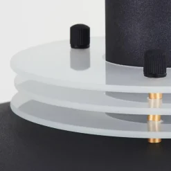 hofstein Suspension Boeven Noir, Blanc, 1 lumière