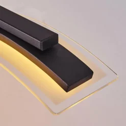 hofstein Suspension Bolonda LED Noir, 3 lumières