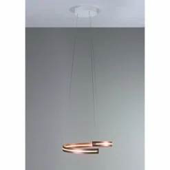 Lampes Dorées-Luminaires Bopp Suspension Bopp BREAK LED Or, 1 lumière