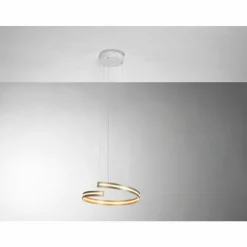 Lampes Dorées-Luminaires Bopp Suspension Bopp BREAK LED Or, 1 lumière