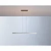 Luminaires Bopp Suspension Bopp NANO LED Aluminium, 2 lumières* Éclairage Led