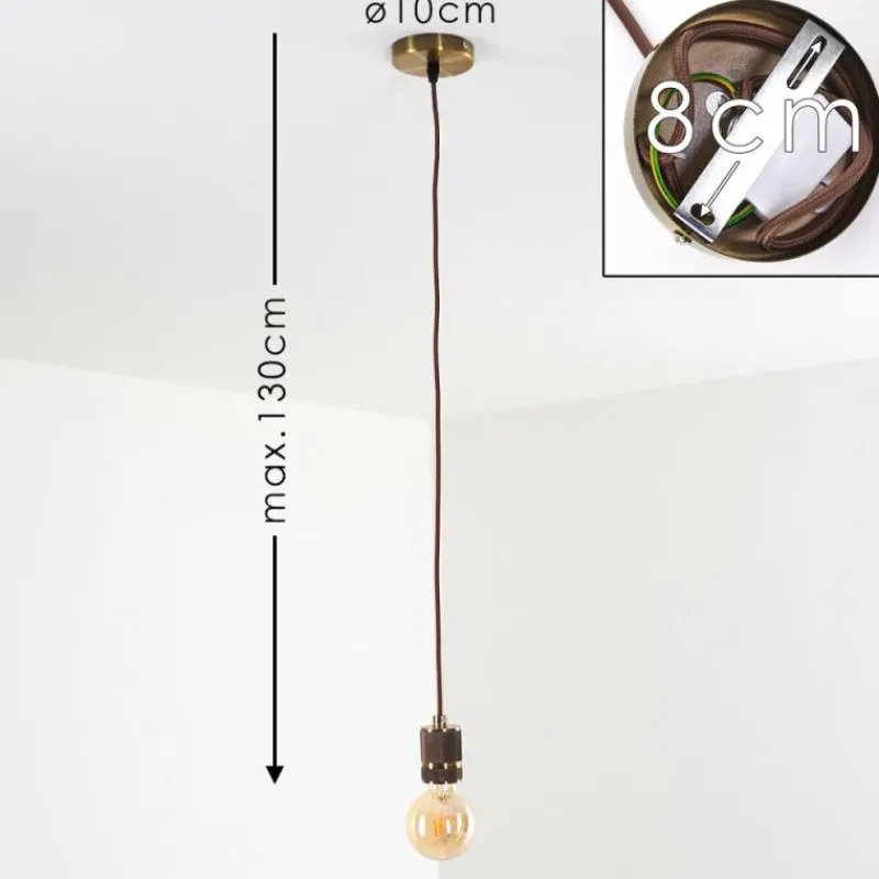 hofstein Suspension Borex Laiton, 1 lumière