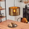Lampes En Tissu-hofstein Suspension Boromata Noir, 1 lumière