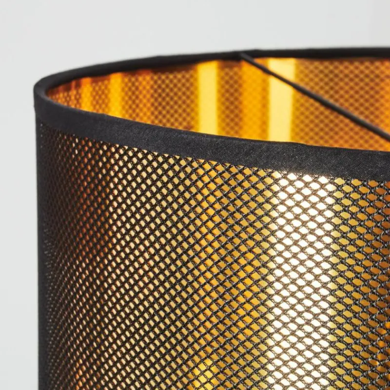 Lampes En Tissu-hofstein Suspension Boromata Noir, 1 lumière