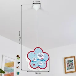 hofstein Suspension Brenets Blanc, 1 lumière