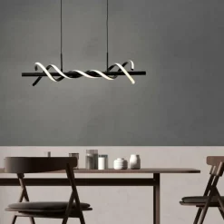 Luminaires Brilliant Suspension Brilliant Amalie LED Noir, 1 lumière* Éclairage Led