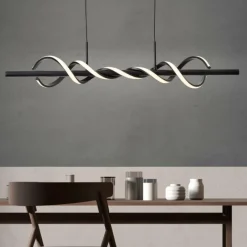 Luminaires Brilliant Suspension Brilliant Amalie LED Noir, 1 lumière* Éclairage Led