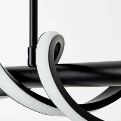 Luminaires Brilliant Suspension Brilliant Amalie LED Noir, 1 lumière* Éclairage Led