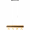 Luminaires Scandinaves-Luminaires Brilliant Suspension Brilliant Benny Noir, 4 lumières