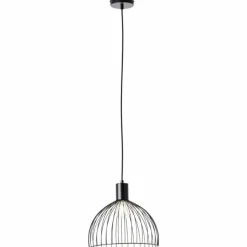 Luminaires Scandinaves-Luminaires Brilliant Suspension Brilliant Blacky Noir, 1 lumière