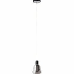 Luminaires Brilliant Suspension Brilliant Carlson LED Noir, 1 lumière