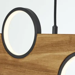 Luminaires Scandinaves-Luminaires Brilliant Suspension Brilliant Cheesy LED Noir, 1 lumière