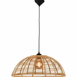 Luminaires Rustiques-Luminaires Brilliant Suspension Brilliant CROSSTOWN Bois foncé, Noir, 1 lumière