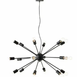 Luminaires Brilliant Suspension Brilliant Dree Noir, 18 lumières* Suspensions