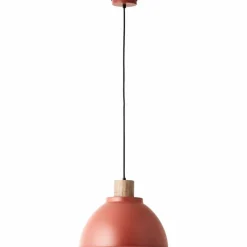 Luminaires Scandinaves-Luminaires Brilliant Suspension Brilliant Erena Rouge, 1 lumière