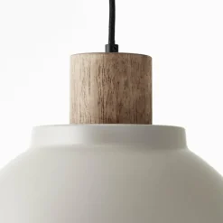 Luminaires Scandinaves-Luminaires Brilliant Suspension Brilliant Erena Gris, 1 lumière