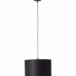 Lampes En Tissu-Luminaires Brilliant Suspension Brilliant Esher Argenté, 1 lumière