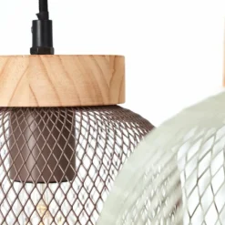 Luminaires Scandinaves-Luminaires Brilliant Suspension Brilliant Giada Noir, 3 lumières