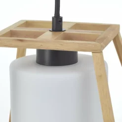 Luminaires Brilliant Suspension Brilliant Giseh Noir, 1 lumière