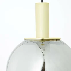 Luminaires Brilliant Suspension Brilliant Gould Or, 1 lumière