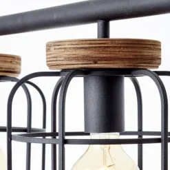 Luminaires Brilliant Suspension Brilliant Gwen Noir, 4 lumières* Suspensions