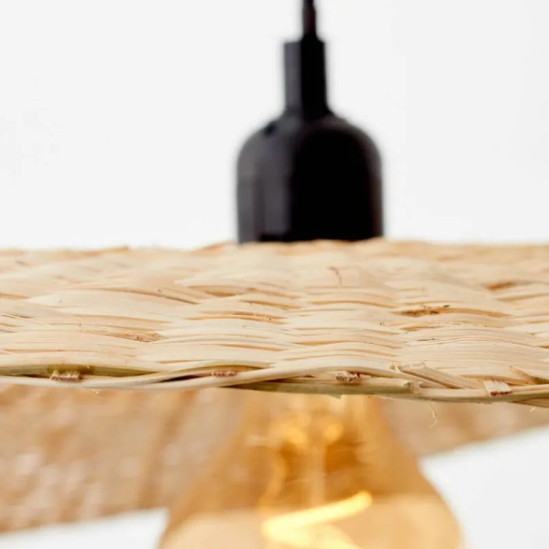 Style Boho-Chic-Luminaires Brilliant Suspension Brilliant Jefter Noir, 1 lumière