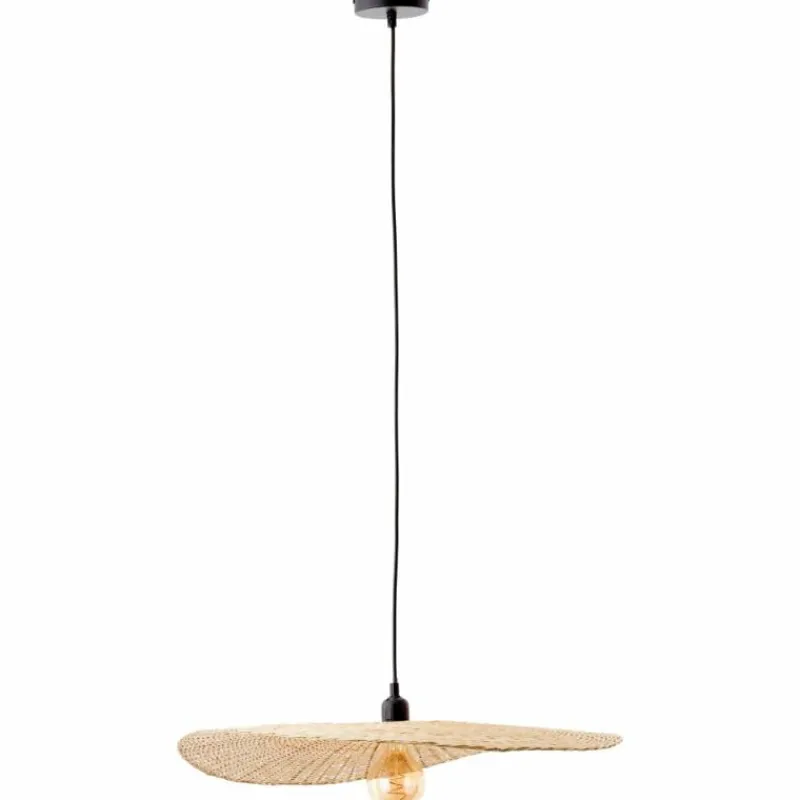 Style Boho-Chic-Luminaires Brilliant Suspension Brilliant Jefter Noir, 1 lumière
