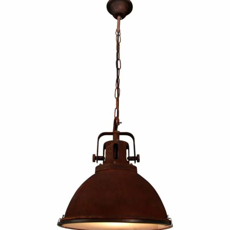 Luminaires Brilliant Suspension Brilliant Jesper Rouille, 1 lumière