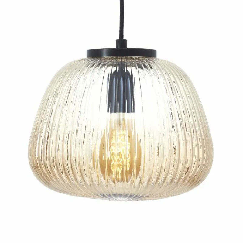 Luminaires Brilliant Suspension Brilliant Kaizen Noir, 1 lumière