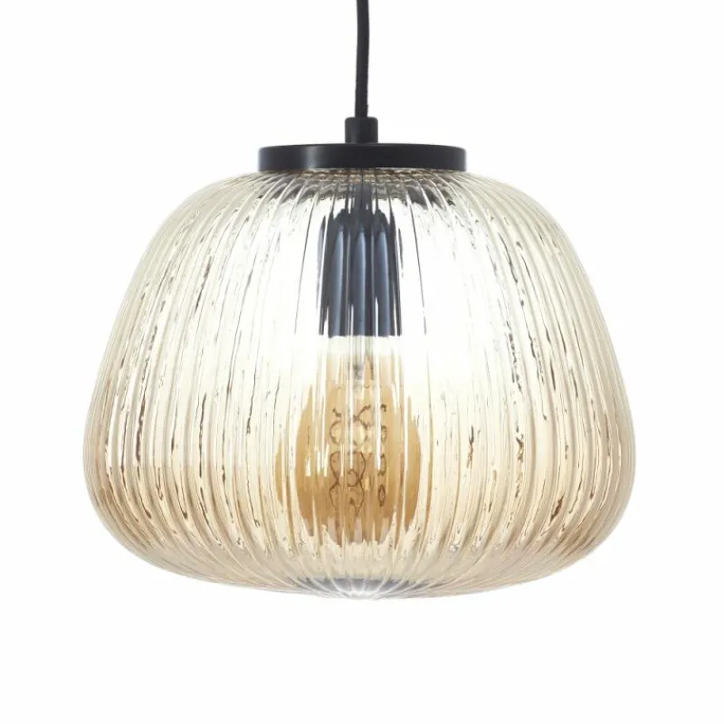 Luminaires Brilliant Suspension Brilliant Kaizen Noir, 1 lumière