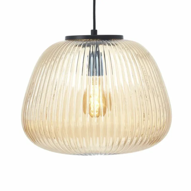 Luminaires Brilliant Suspension Brilliant Kaizen Noir, 1 lumière