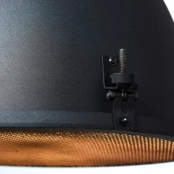 Lampes Industrielles-Luminaires Brilliant Suspension Brilliant Kiki Noir, 2 lumières