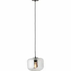 Luminaires Brilliant Suspension Brilliant Kleon Noir, 1 lumière