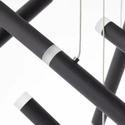 Luminaires Brilliant Suspension Brilliant Lagano LED Noir, 1 lumière* Suspensions