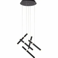 Luminaires Brilliant Suspension Brilliant Lagano LED Noir, 1 lumière* Suspensions