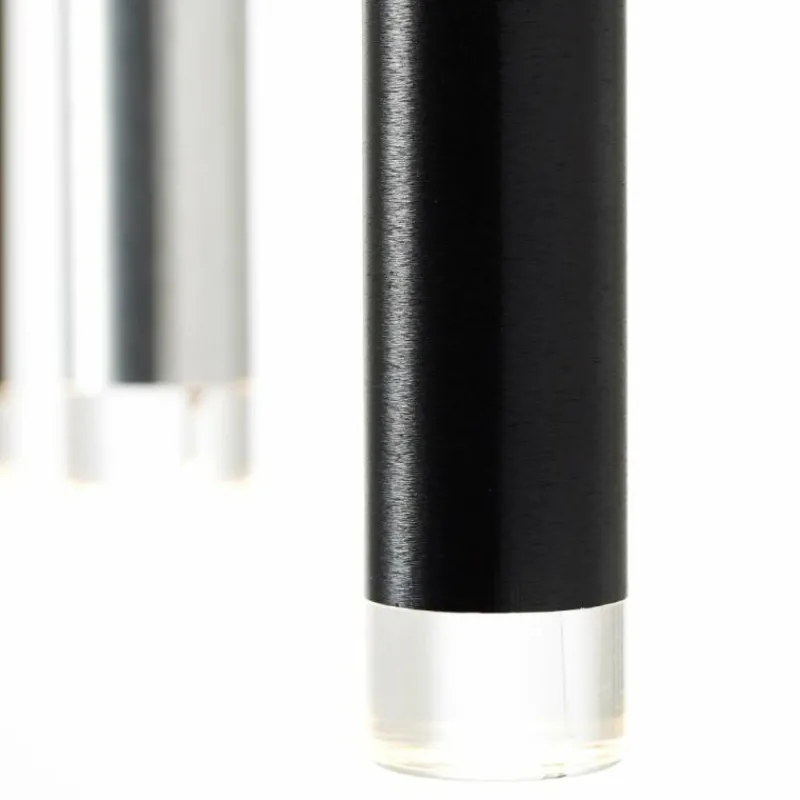 Luminaires Brilliant Suspension Brilliant Living Cembalo LED Aluminium, 5 lumières* Éclairage Led