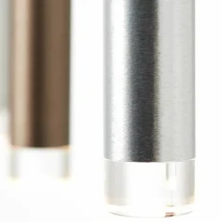 Luminaires Brilliant Suspension Brilliant Living Cembalo LED Aluminium, 5 lumières* Éclairage Led