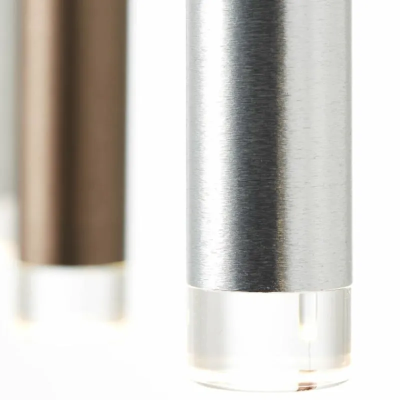 Luminaires Brilliant Suspension Brilliant Living Cembalo LED Brun, 14 lumières* Éclairage Led