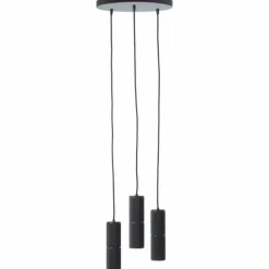Luminaires Brilliant Suspension Brilliant Marty LED Noir, 3 lumières* Éclairage Led