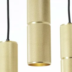 Lampes Dorées-Luminaires Brilliant Suspension Brilliant Marty LED Noir, 3 lumières